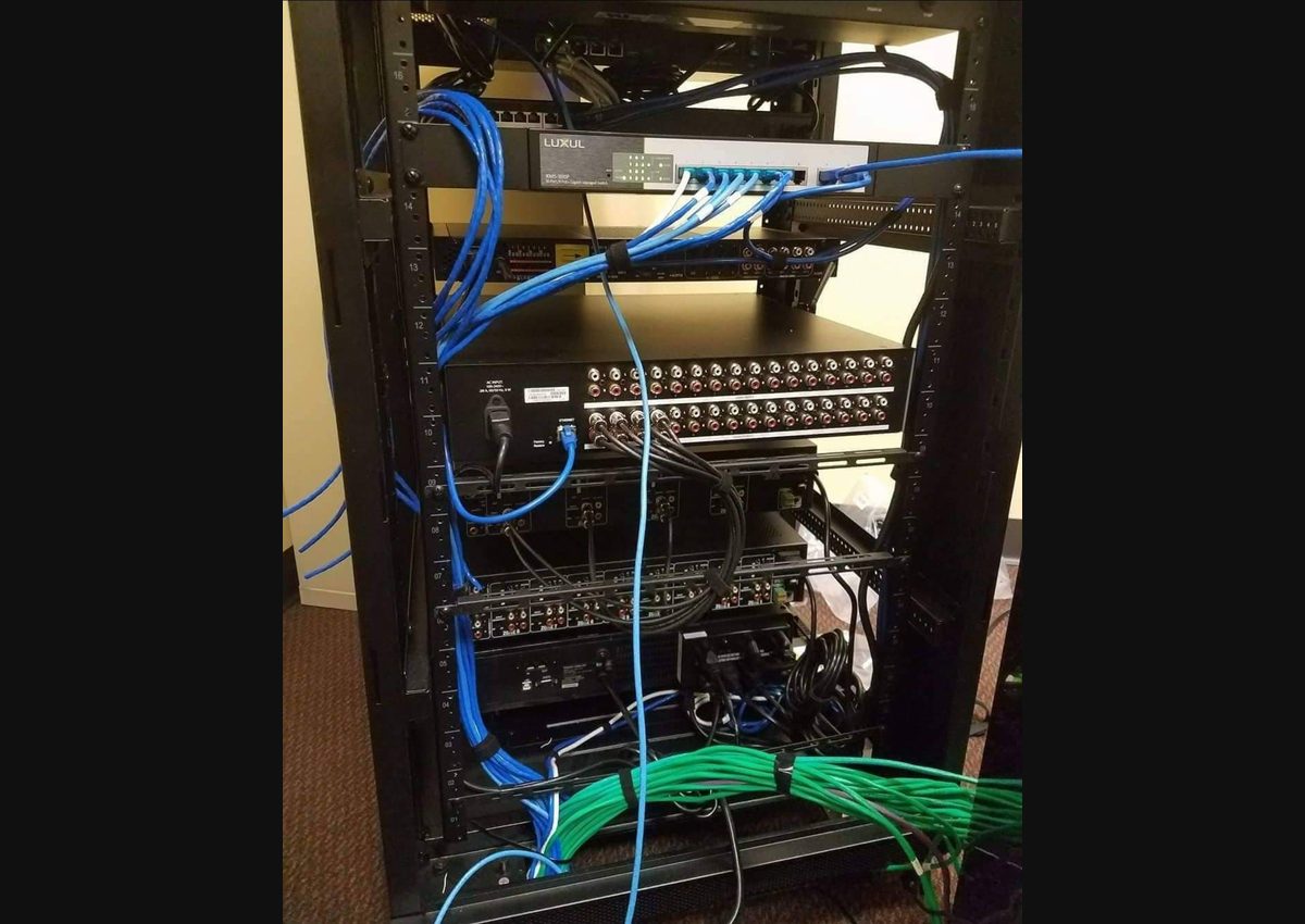 Network rack service in Houston for AV troubleshooting and smart home reliability